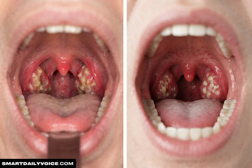 tonsillitis vs strep throat